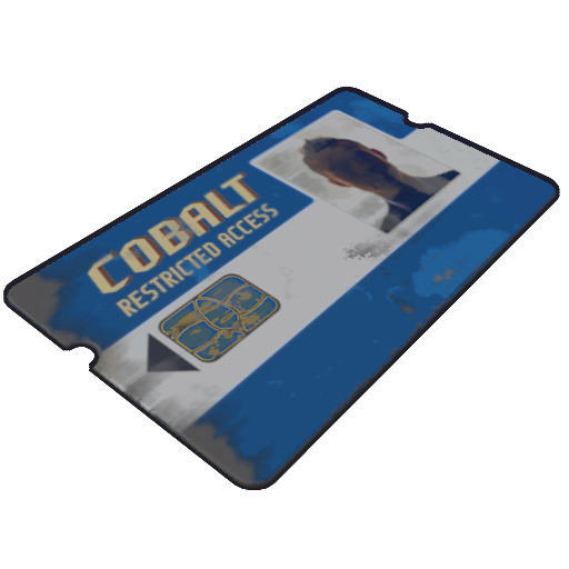 Keycard Blue