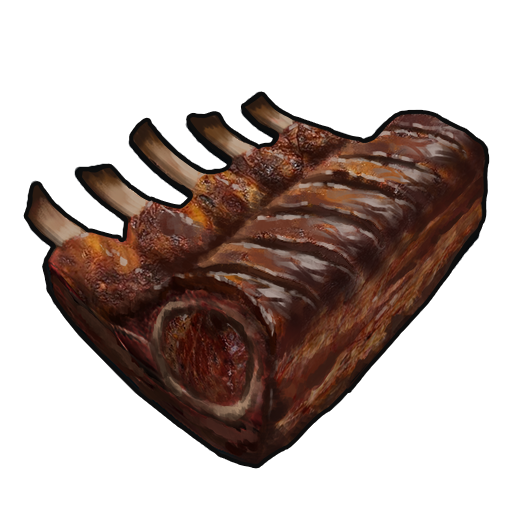 Meat Pork Cooked