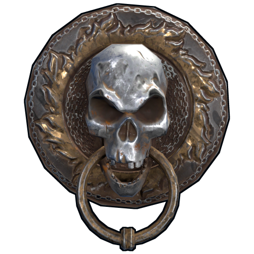 Skulldoorknocker